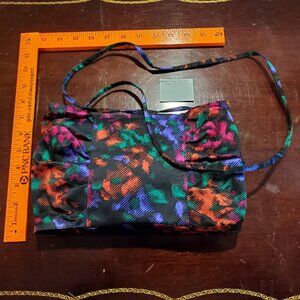 Stuart Weitzman floral pattern jacquard purse